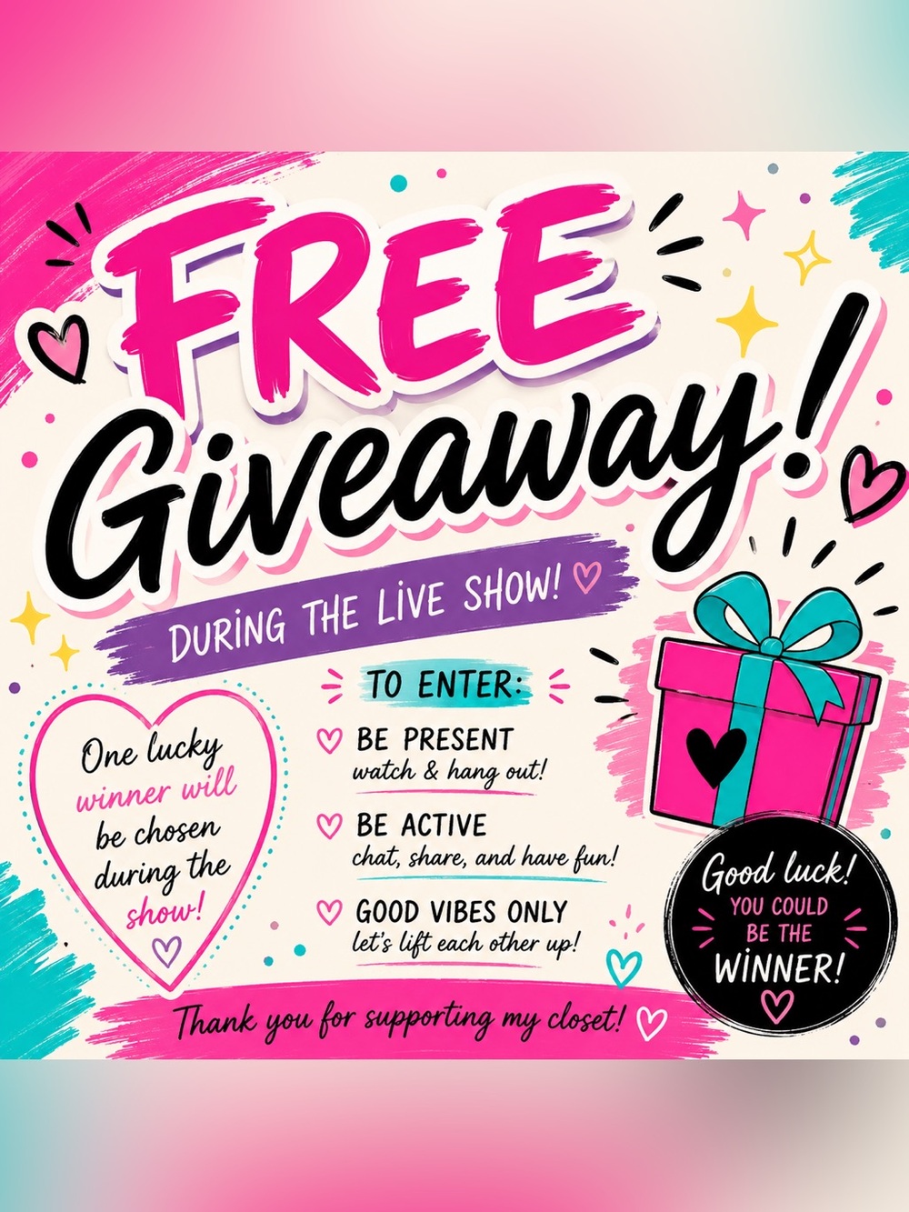 Giveaway